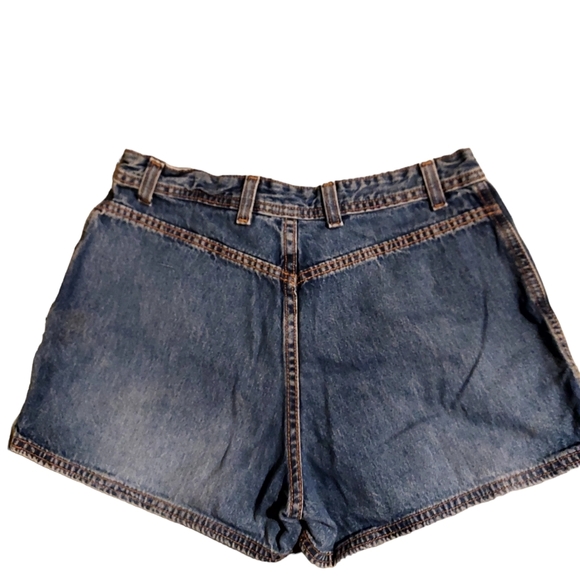 OLD NAVY Vintage Blue Denim Shorts Size 6 - Picture 2 of 3